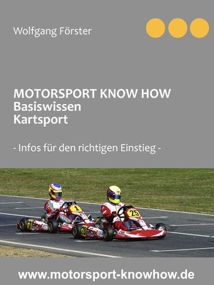 cover image of Motorsport Know How Basiswissen Kartsport